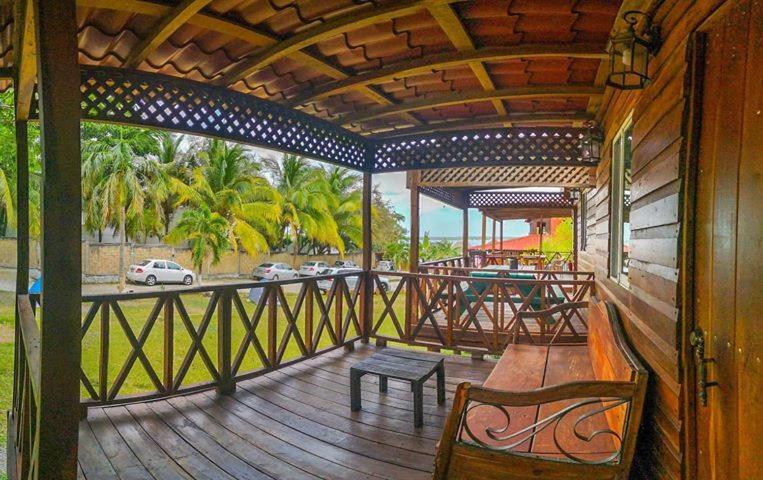 Green Monkey Hostel Bacalar Exterior foto